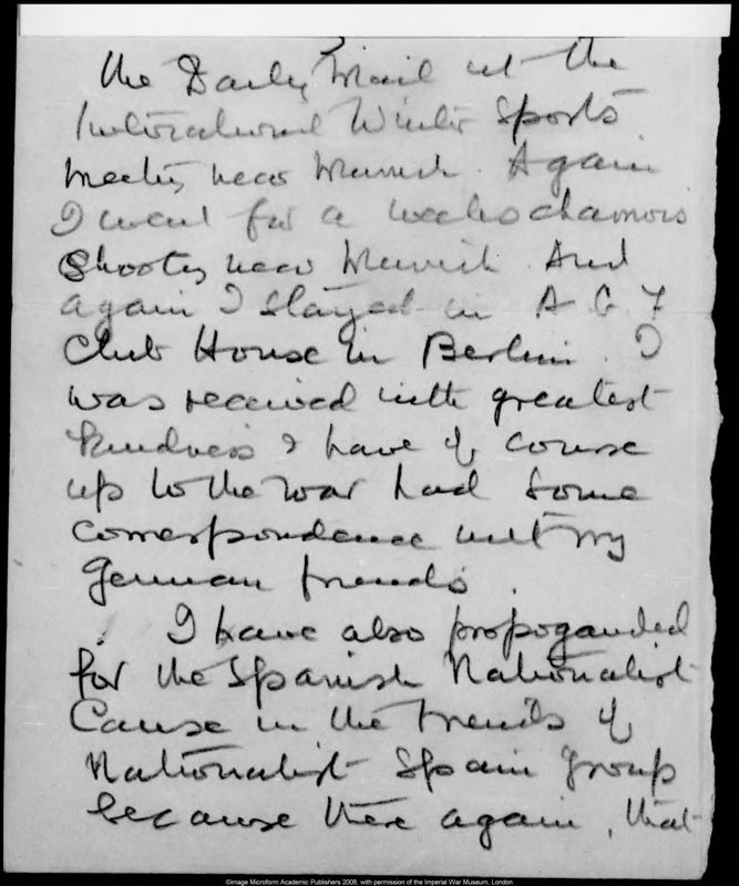 View document: Letters written by Captain H.W Luttman-Johnson's son, Hugo, 1940.