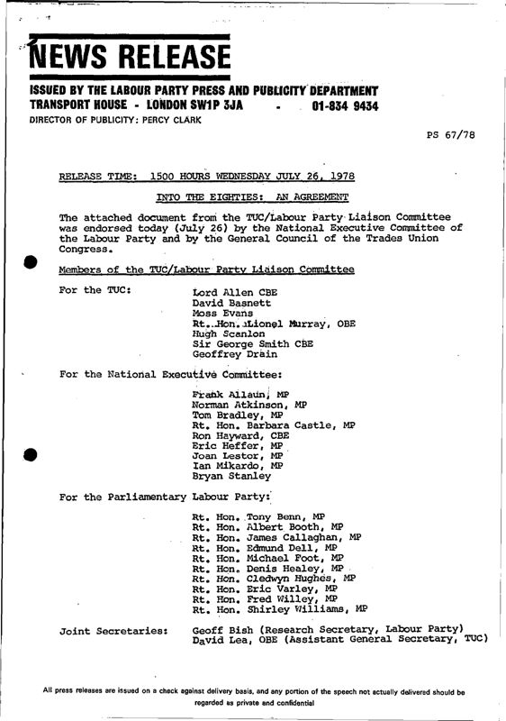 View document: Minutes for 1978/79 session.