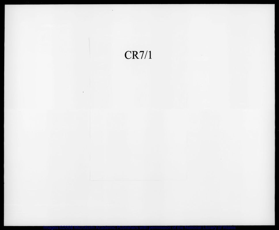 View document: Index/list of correspondence, 1765-1767.