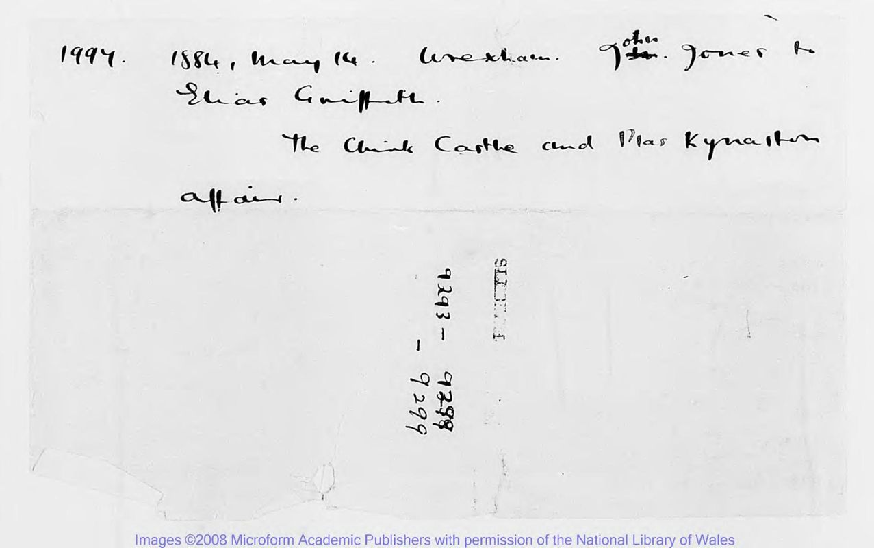 View document: Letters, 1765 Sept. 5 to 1769 April 17.