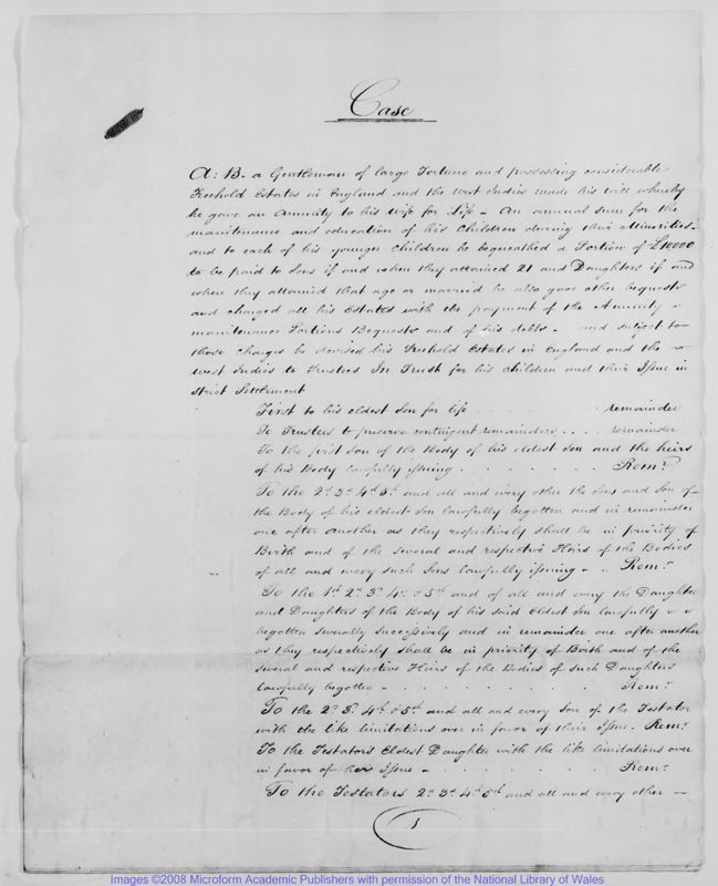 View document: Opinion, 1823 May 26.