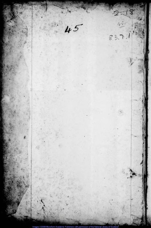 View document: Minute Book of Committee of Improvements, 1696-1697.