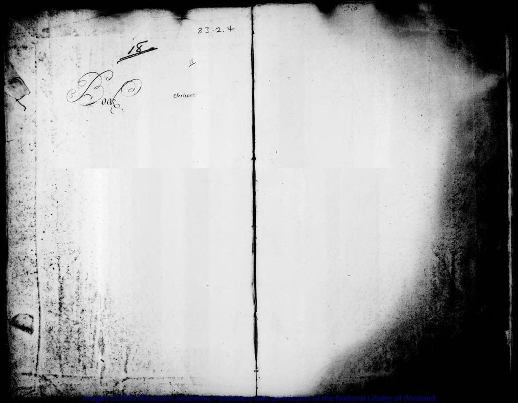 View document: List of proprietors and of debts due by the company, 1707-1709.