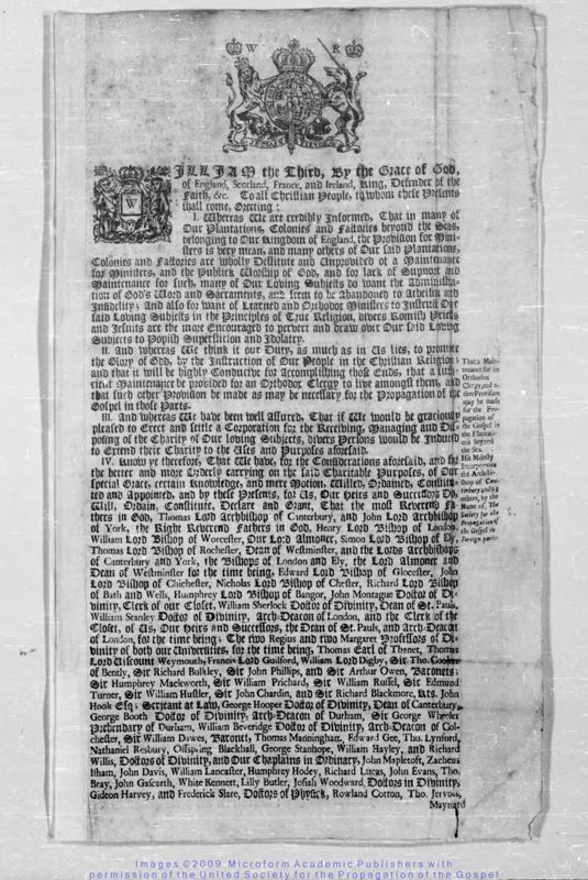 View document: The Royal Charter.