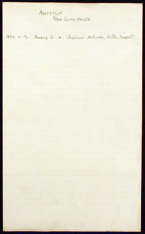 View document: Sydney Diocese: Box 6, 1828-1831.