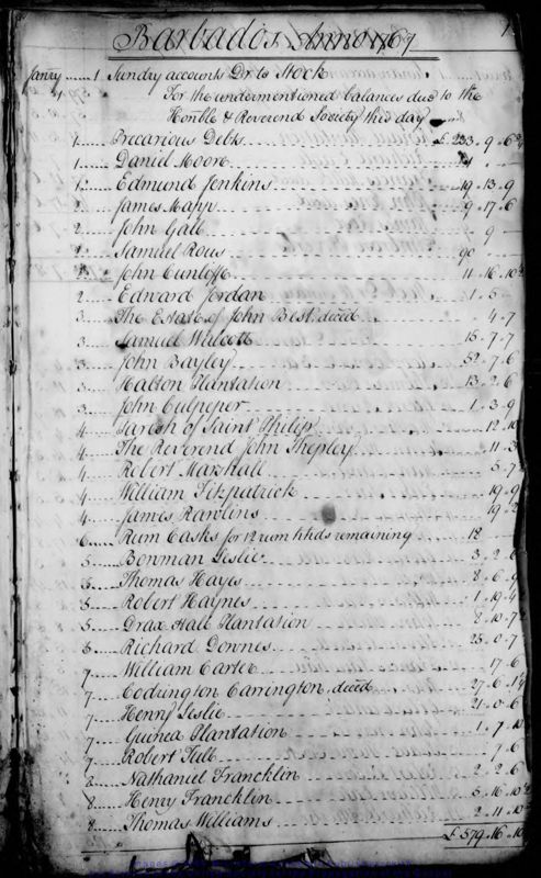 View document: Accounts, 1767-1774.