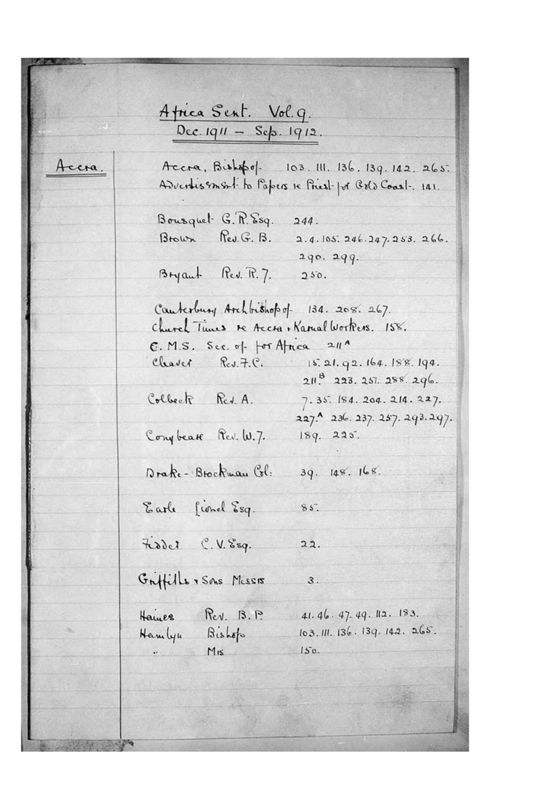 View document: Africa, 1911-1912.