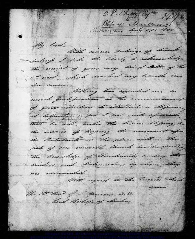 View document: Ceylon, 1840-1855.