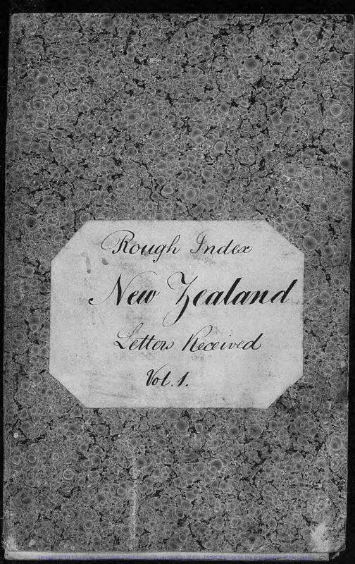 View document: New Zealand, 1841-1866.