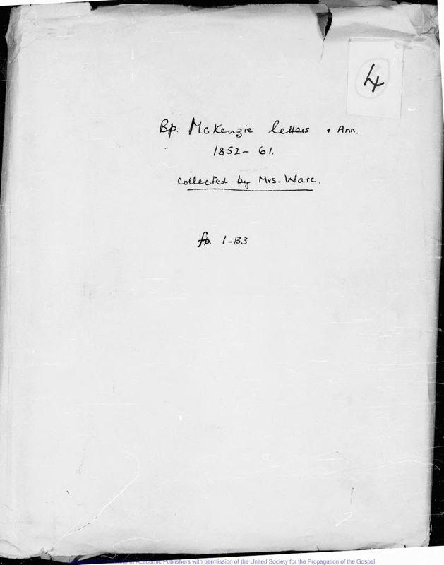 View document: The Ware Collection and various newspaper cuttings.