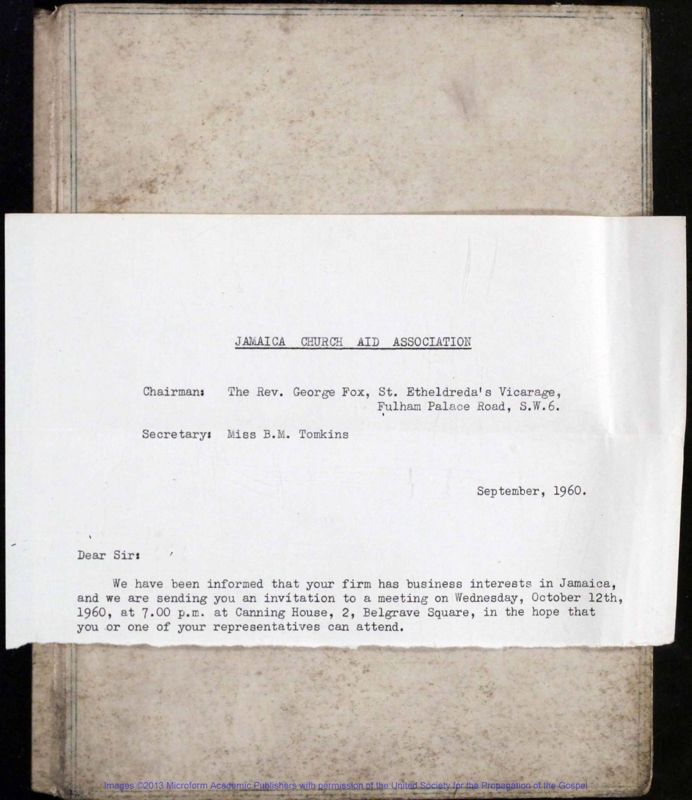 View document: Copies of Letters Received (India, Japan, Burma, North China), 1894.