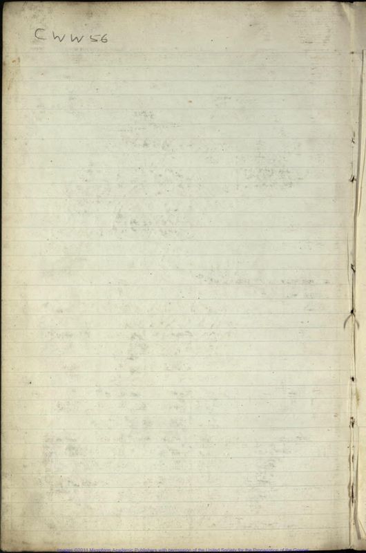 View document: Women Missionaries and Candidates Sub-Committee Minute book, 1937-1945.