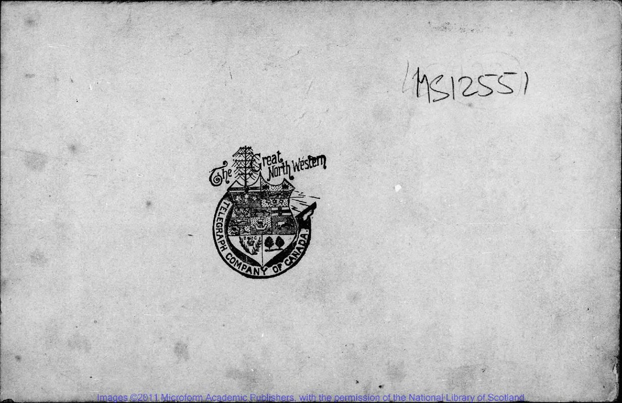 View document: Telegram book, containing both business and private material.