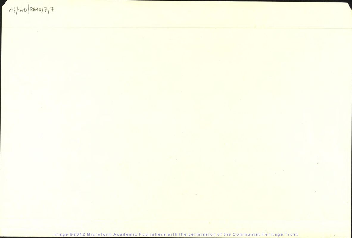 View document: Papers from his final years and regarding his death, funeral and the Ben Bradley Memorial Fund.