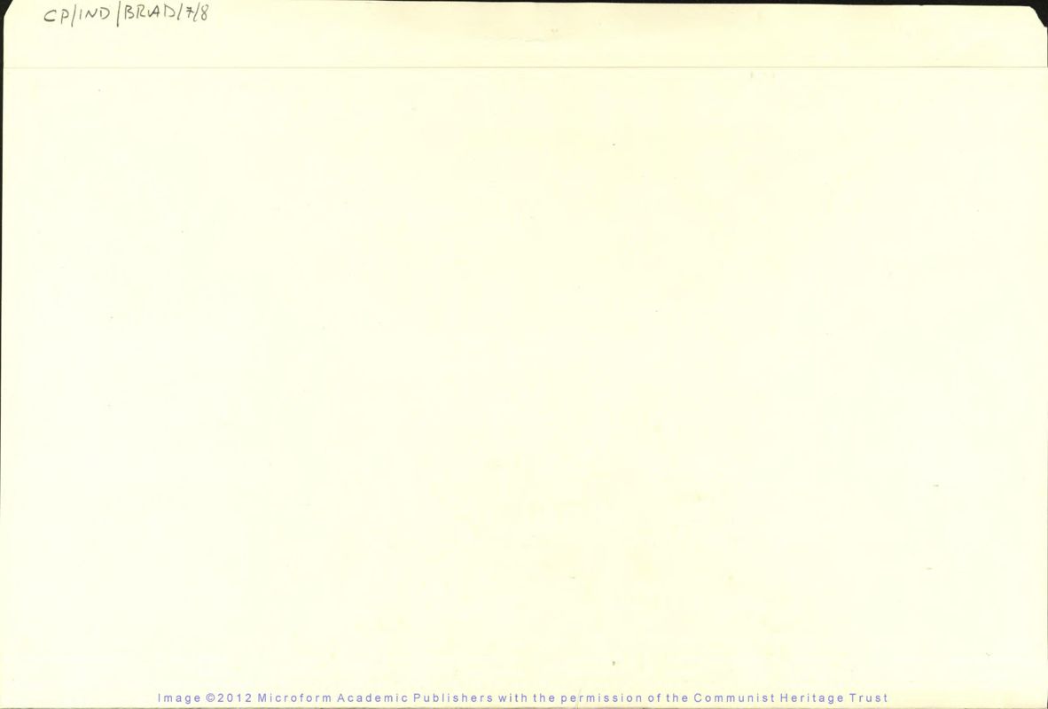 View document: Papers re. the Ben Bradley Memorial Endowment Fund: mainly correspondence with supporters.