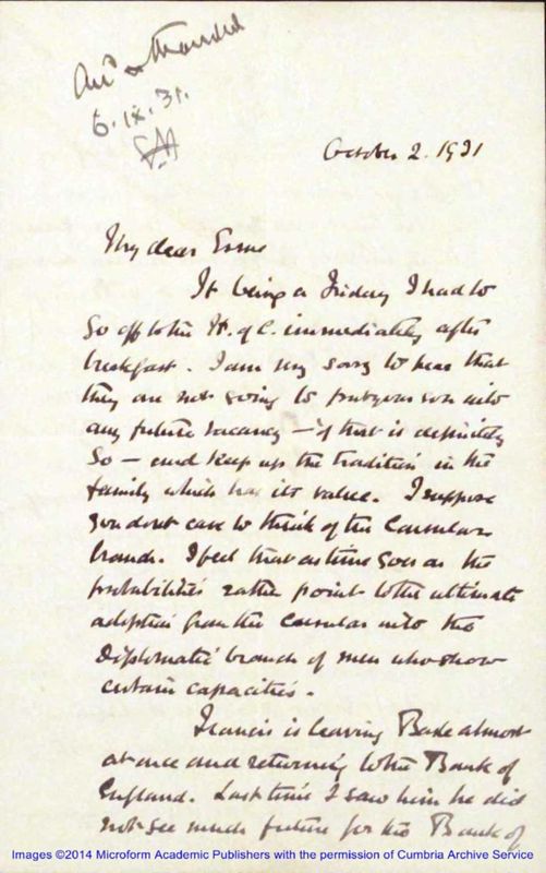 View document: General Letters Arranged Alphabetically: R.