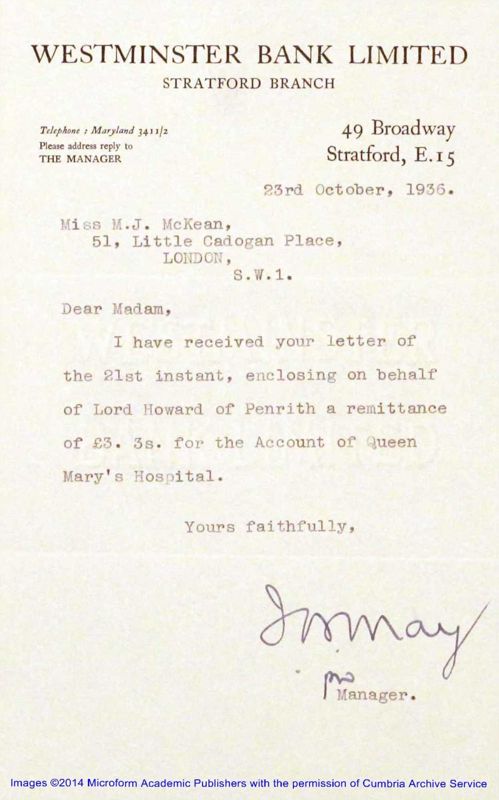 View document: General Letters Arranged Alphabetically: V.