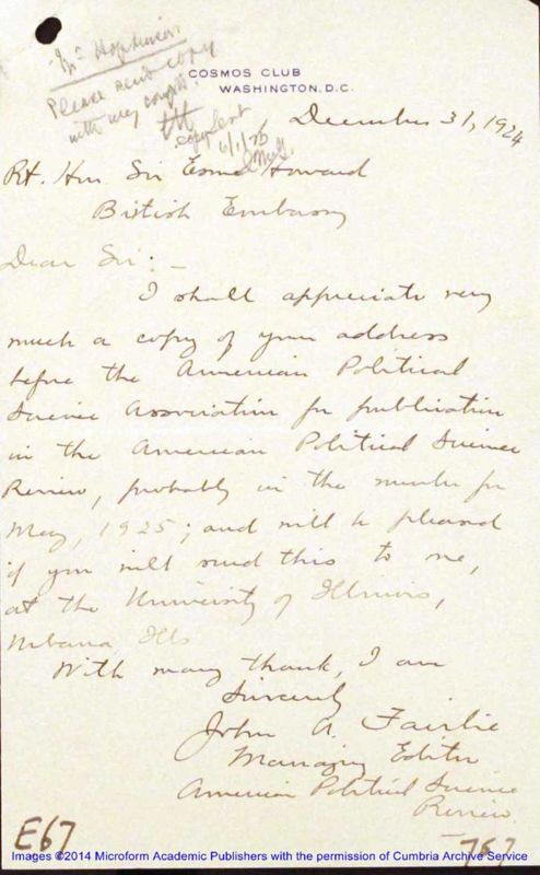 View document: Howard's American Speeches.
