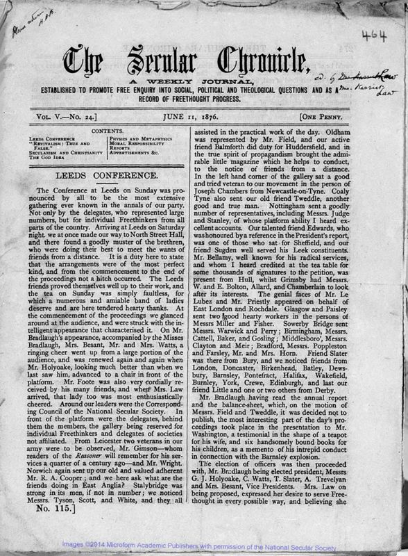 View document: Miscellaneous Religious and Secular Publications, 1881 - 1934.