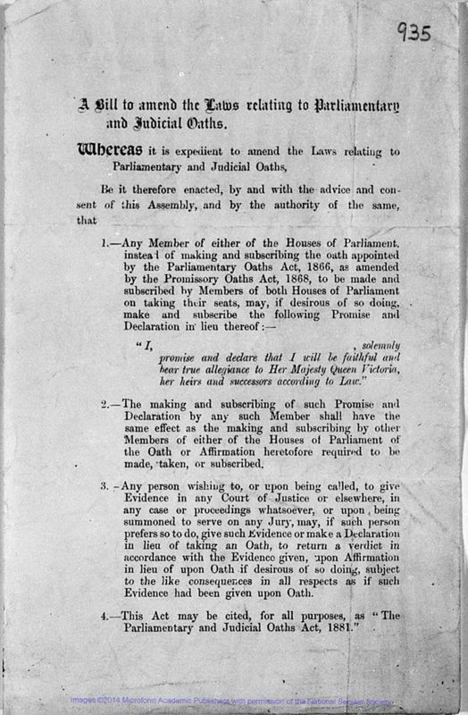 View document: Miscellaneous Content Arranged by Year, 1880 - 1889.