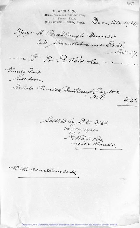 View document: Box of Miscellanies E, 1889.