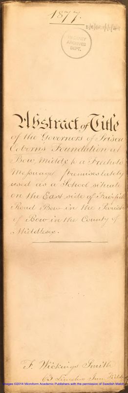 View document: Title to premises.