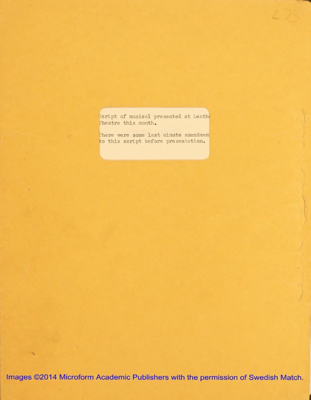 View document: <i>Strike a Light</i>.