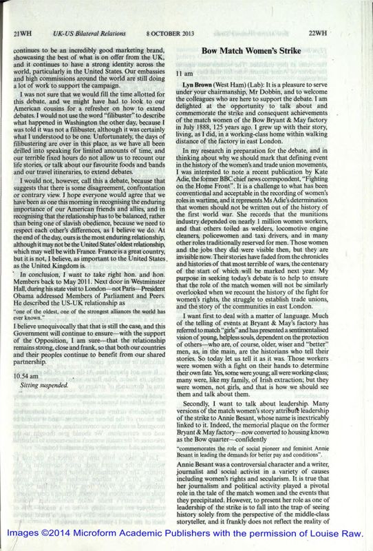 View document: Hansard transcript.