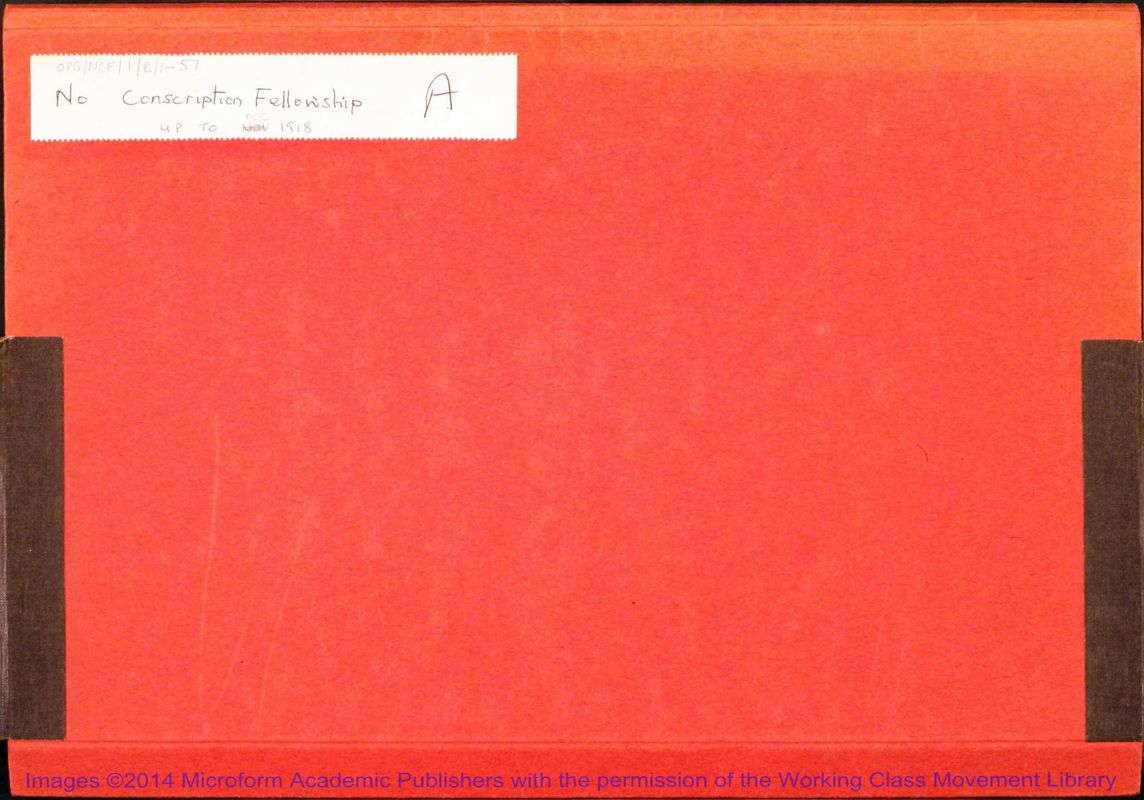 View document: National Committee papers.