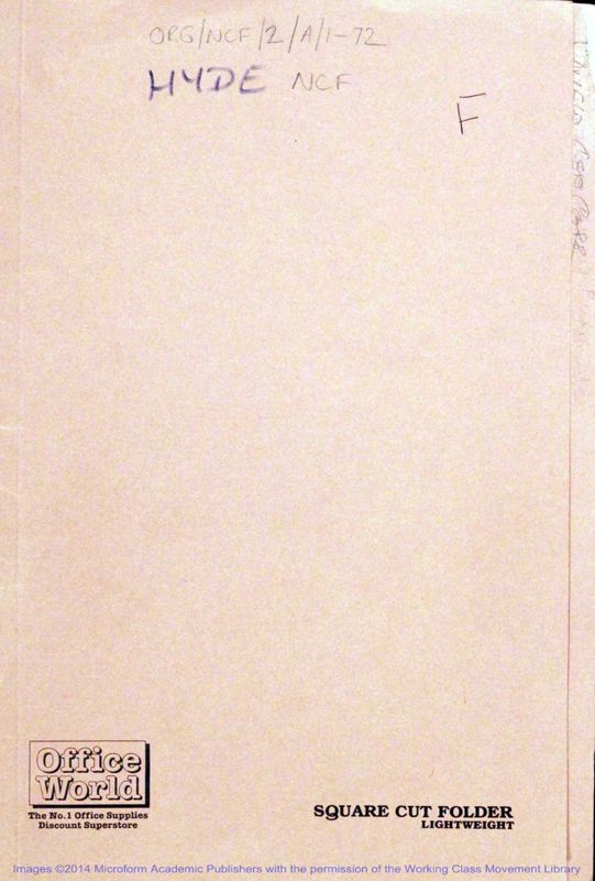 View document: Hyde branch.