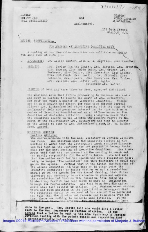 View document: 7th June 1929 - 3rd March 1933.