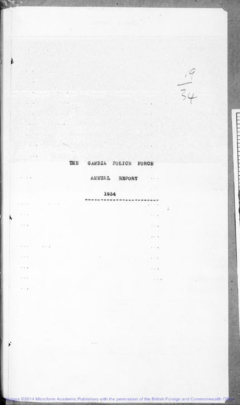 View document: Police 1934-1939.