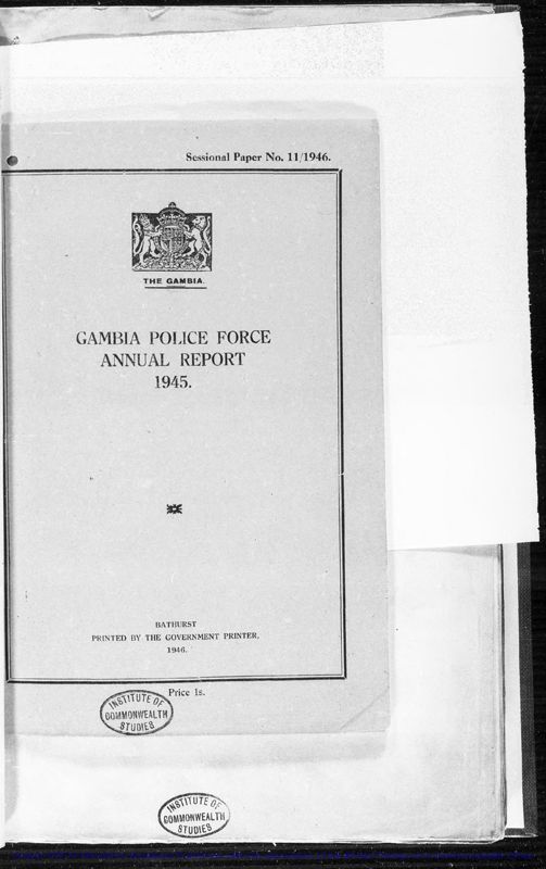 View document: Police 1945-1953.
