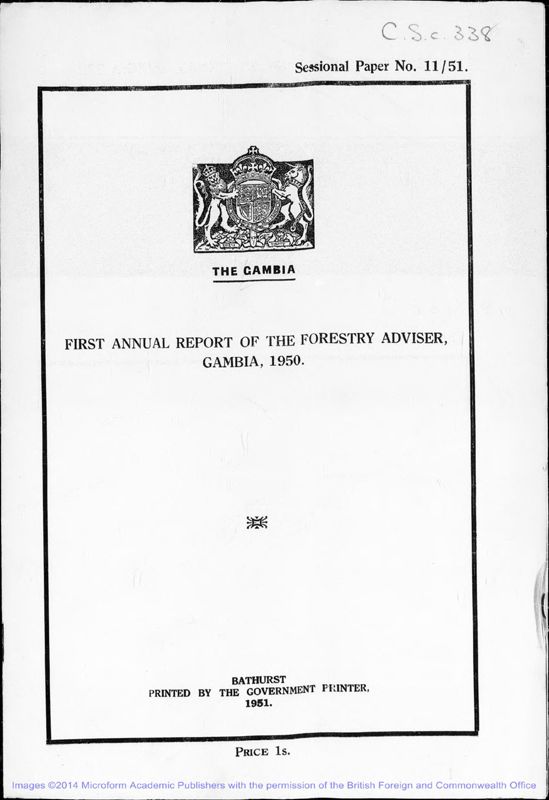 View document: Forestry 1950 - 1954.
