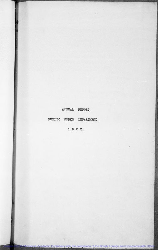 View document: Public Works 1922-1929.