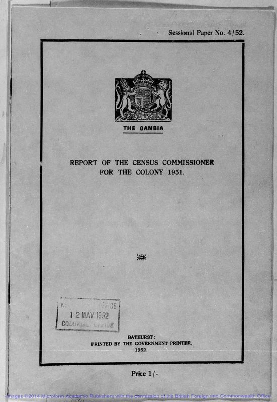 View document: Some Census Returns post 1950.