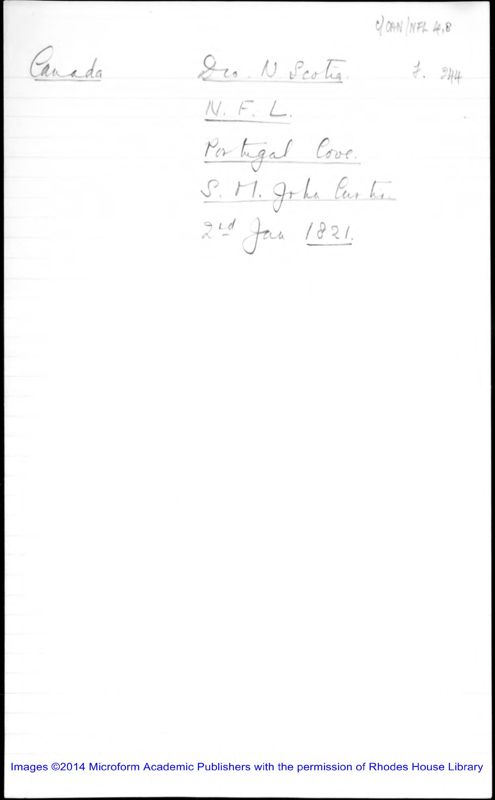 View document: C-Can-NFL-4, 1821-1842.