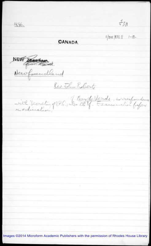 View document: C-Can-NFL-8-31, 1834-1863.