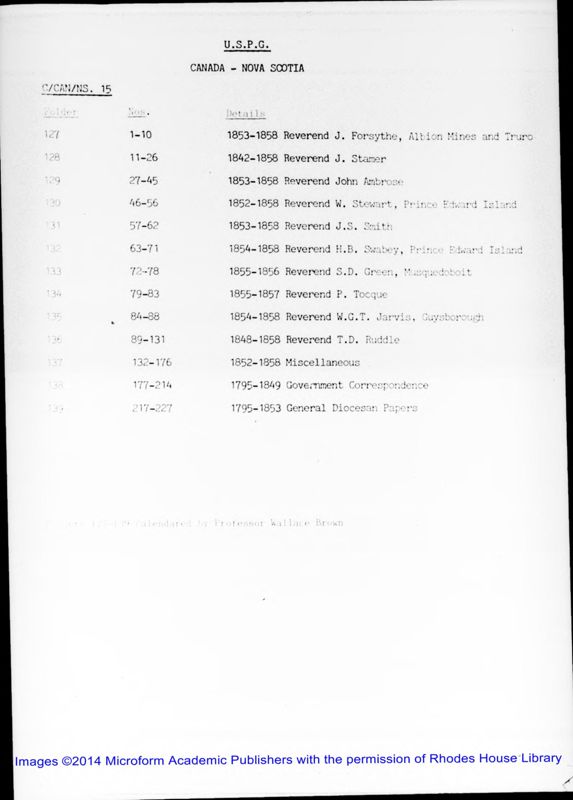View document: C-Can-NS-15, 1795-1858.