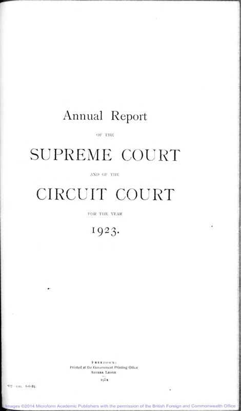 View document: Supreme Court and Circuit Court, 1923-1930.