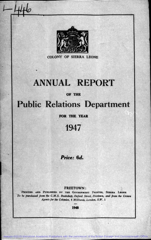 View document: Public Relations 1947-1957.