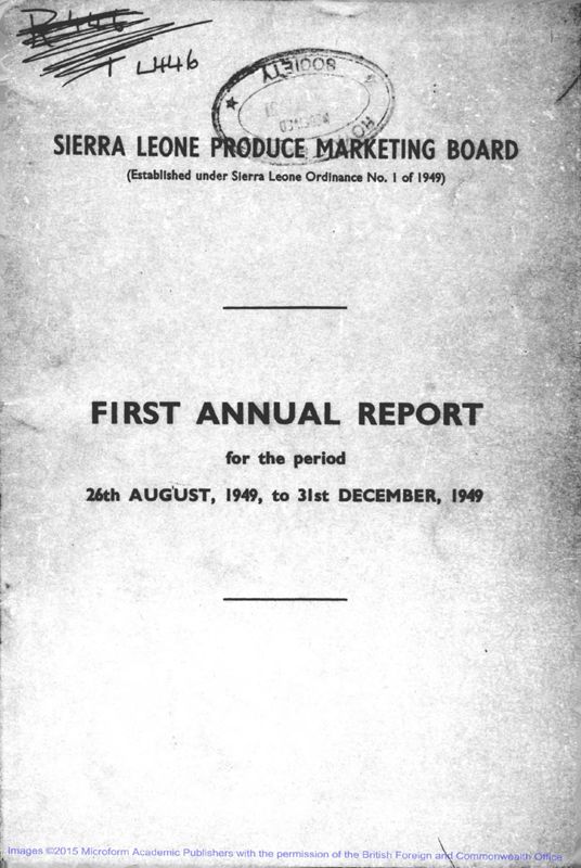 View document: Produce Marketing Board 1949-1961.