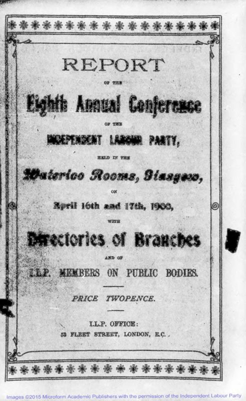 View document: Annual reports of the ILP, 1900-1904.