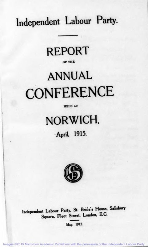 View document: Annual reports of the ILP, 1915-1919.