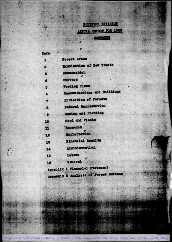 View document: Forestry 1923-1942.