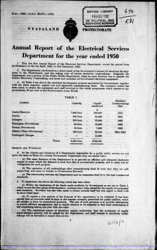 View document: Electrical Services 1950-1956.