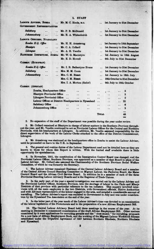 View document: Labour 1951-1967.