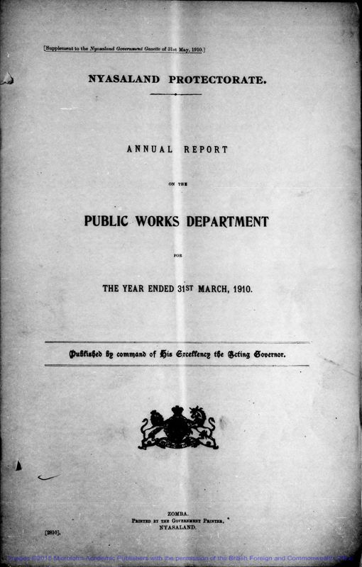 View document: Public Works 1910-1925.