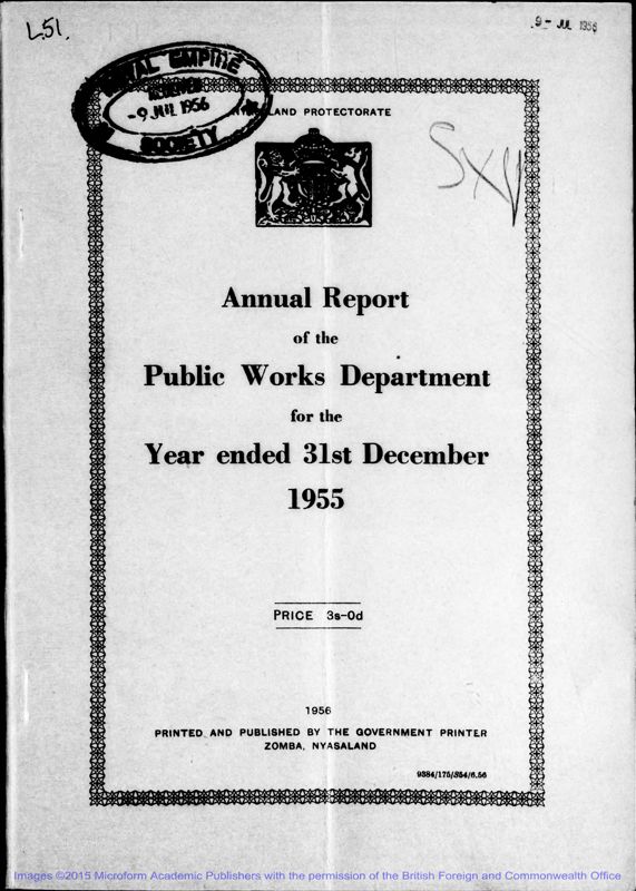 View document: Public Works 1955-1964.