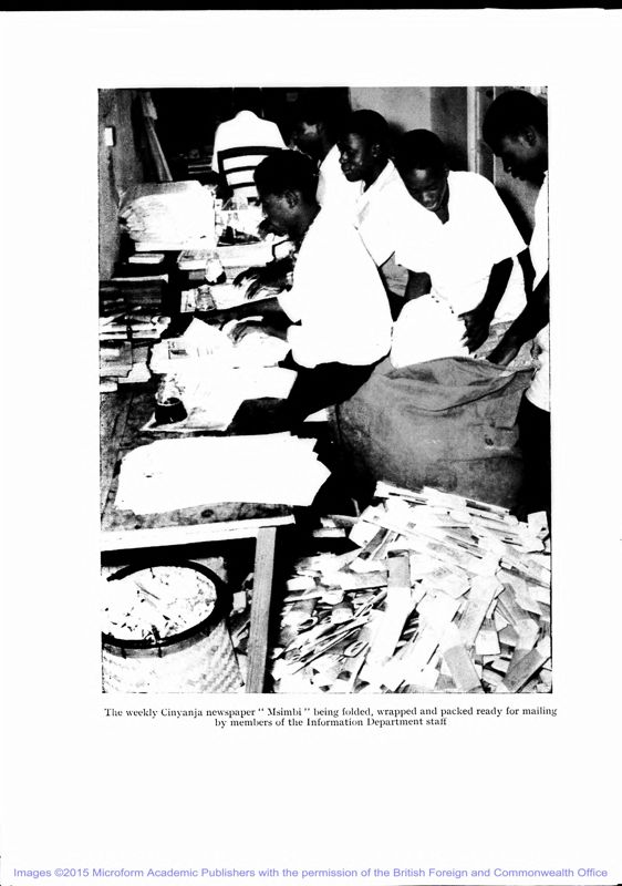 View document: Information Department 1958-1961.